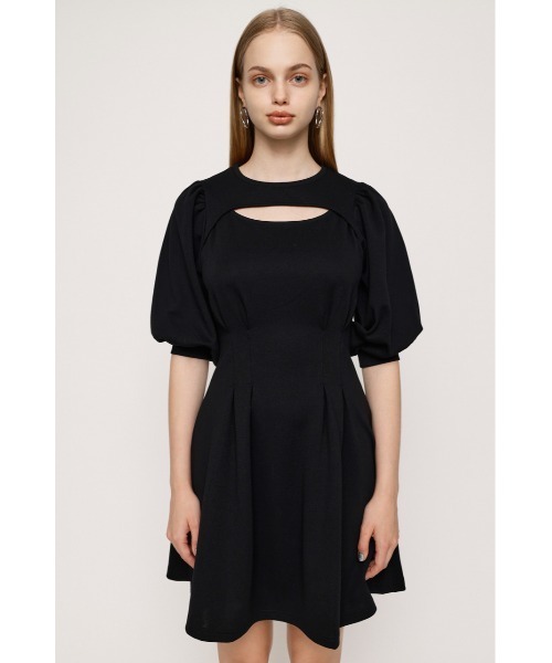 SLY（スライ）の「FRONT OPEN TUCK SLEEVE S/OP フロント オープン