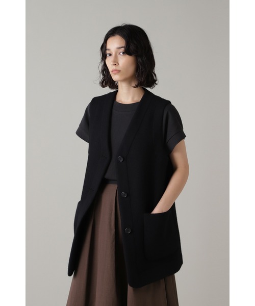 MARGARET HOWELL 2023 ： DOUBLE FACE WOOL MARGARET HOWELL（マーガレットハウエル）の「DOUBLE FACE WOOL