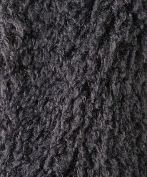 LEPSIM（レプシィム）の「ファーベスト　183983（ベスト・レディース・ブラウン/グレイッシュベージュ/チャコールグレー・FREE）」の22枚目の写真