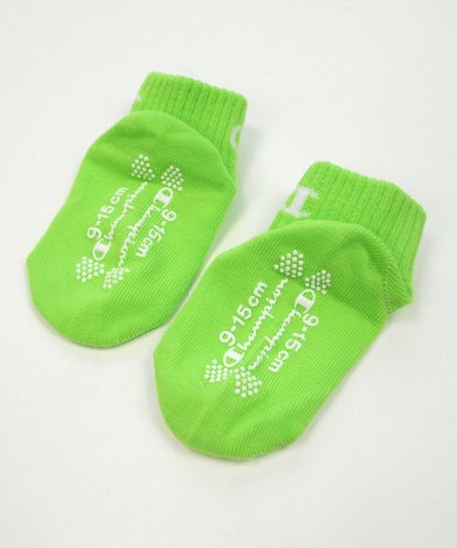 Champion（チャンピオン）の「champion / チャンピオン ソックス3足セット（ソックス/靴下・キッズ・グリーン・9-14cm）」の4枚目の写真
