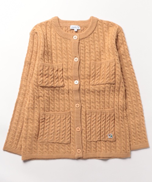 Arnold Palmer（アーノルドパーマー）の「ミニケーブル ニットカーディガン（カーディガン/ボレロ・レディース・キャメル/ブラック・L/S/M）」の20枚目の写真