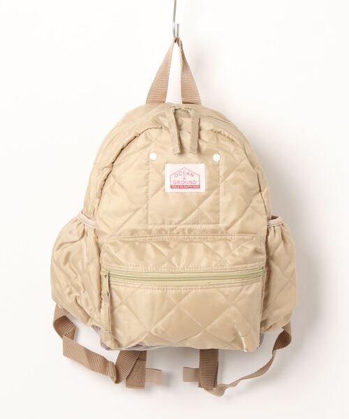 Ocean&Ground（オーシャン&グラウンド）の「DAYPACK QUILT（kids/S・M）（バックパック/リュック・キッズ・オリーブ/ベージュ/ブラック・M/S）」の2枚目の写真