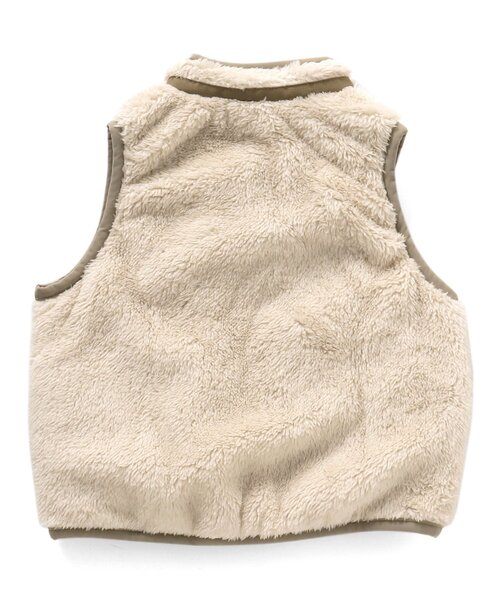 BREEZE（ブリーズ）の「【WEB限定】 リバーシブルボアベスト（ベスト・キッズ・パープル/ネイビー/レッド/アイボリー・100/130/110/150/80/140/90/120）」の5枚目の写真