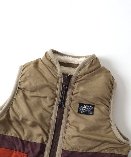 BREEZE（ブリーズ）の「【WEB限定】 リバーシブルボアベスト（ベスト・キッズ・パープル/ネイビー/レッド/アイボリー・100/130/110/150/80/140/90/120）」の13枚目の写真