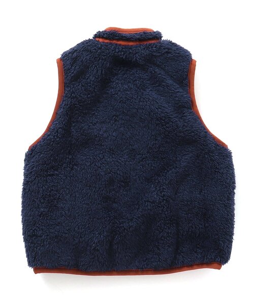 BREEZE（ブリーズ）の「【WEB限定】 リバーシブルボアベスト（ベスト・キッズ・パープル/ネイビー/レッド/アイボリー・100/130/110/150/80/140/90/120）」の16枚目の写真