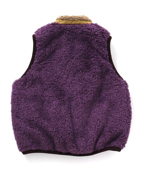 BREEZE（ブリーズ）の「【WEB限定】 リバーシブルボアベスト（ベスト・キッズ・パープル/ネイビー/レッド/アイボリー・100/130/110/150/80/140/90/120）」の17枚目の写真