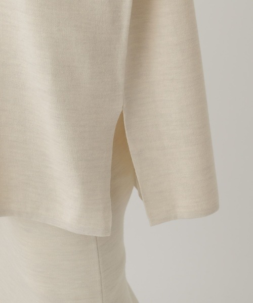 Chaos（カオス）の「Chaos(カオス)/レニーリバープルオーバー（ニット/セーター・レディース・モカ/アイボリー/チャコール/ブラック/サックスブルー・FREE）」の14枚目の写真