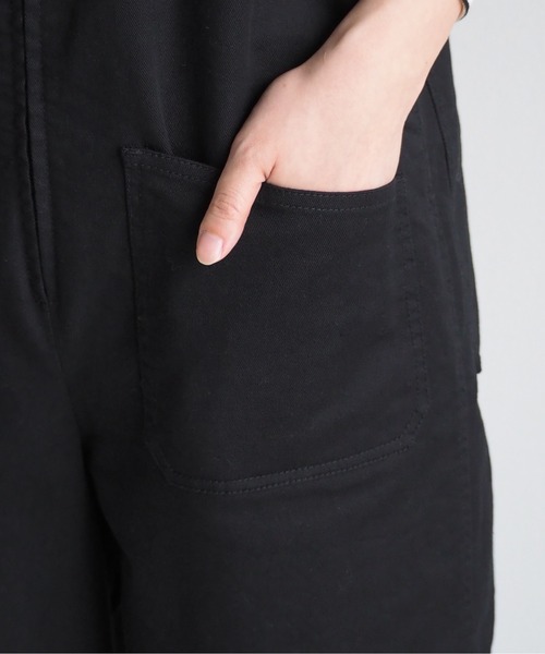 cepo（セポ）の「チノワークサロペット（サロペット/オーバーオール・レディース・キャメル/ブラック・L/M）」の14枚目の写真