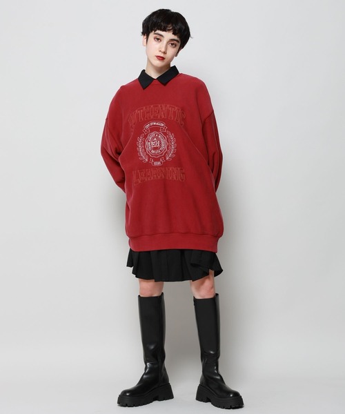 PAGEBOY(ページボーイ)の「ウエストタックチュニックシャツ(シャツ/ブラウス・レディース・ブラック/オフホワイト・FREE)」の9枚目の写真