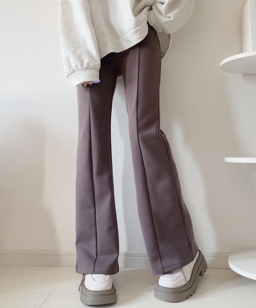 Nana(ナナ)の「フレアパンツ(その他パンツ・レディース・ブラック/ブラウン/アイボリー・FREE)」の19枚目の写真