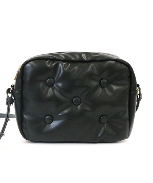 ACCOMMODE(アコモデ)の「クッションショルダーバッグ(ショルダーバッグ・レディース・シルバー/ライトブルー/ブラック/ピンク・FREE)」の12枚目の写真