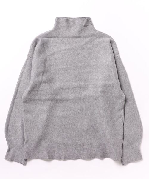 styiro(スタイロ)の「ボトルネックニットプルオーバー(ニット/セーター・レディース・ベージュ/ブルー/ブラック/グレー・FREE)」の11枚目の写真