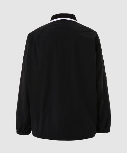 TAKAHIROMIYASHITATheSoloIst.（タカヒロミヤシタザソロイスト）の「back gusset sleeve polo collar football shirt.(bone type02)（その他トップス・メンズ・ブラック×ブラック/ブラック×ホワイト・46/44）」の3枚目の写真