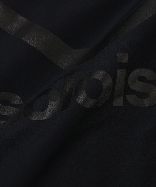 TAKAHIROMIYASHITATheSoloIst.（タカヒロミヤシタザソロイスト）の「back gusset sleeve polo collar football shirt.(bone type02)（その他トップス・メンズ・ブラック×ブラック/ブラック×ホワイト・46/44）」の7枚目の写真