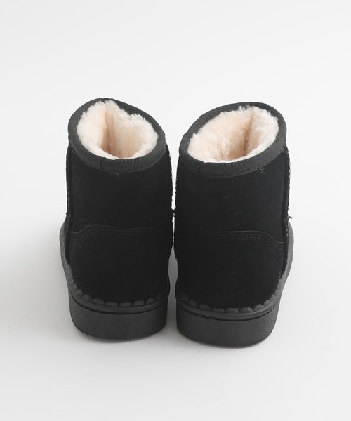 URBAN CHERRY（アーバンチェリー）の「内ボアムートンブーツ（ブーツ・キッズ・ブラック/ブラウン・17.0cm/18.0cm/19.0cm/20.0cm/21.0cm）」の10枚目の写真