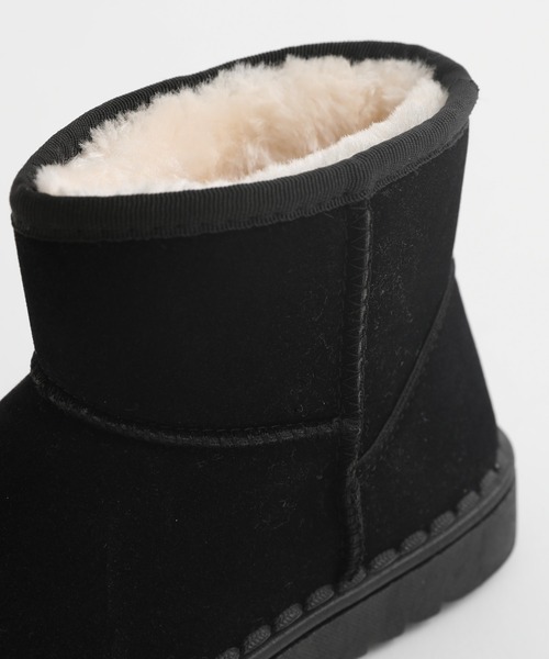 URBAN CHERRY（アーバンチェリー）の「内ボアムートンブーツ（ブーツ・キッズ・ブラック/ブラウン・17.0cm/18.0cm/19.0cm/20.0cm/21.0cm）」の12枚目の写真