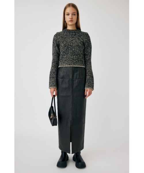 MOUSSY（マウジー）の「AGED F/LEATHER スカート（スカート・レディース・ブラック・0/1/2）」の14枚目の写真