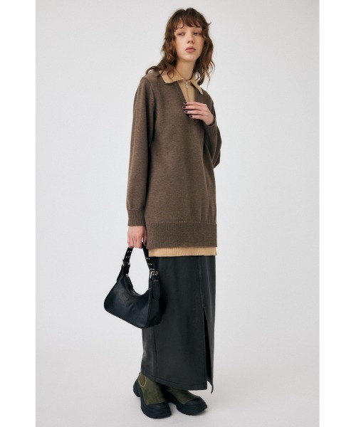 MOUSSY（マウジー）の「AGED F/LEATHER スカート（スカート・レディース・ブラック・0/1/2）」の18枚目の写真