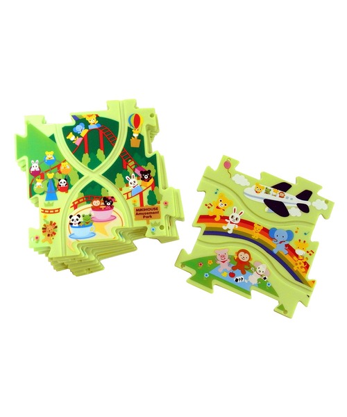 MIKI HOUSE(ミキハウス)の「パズル電動トレイン(おもちゃ・キッズ・レッド・ONE SIZE)」の5枚目の写真