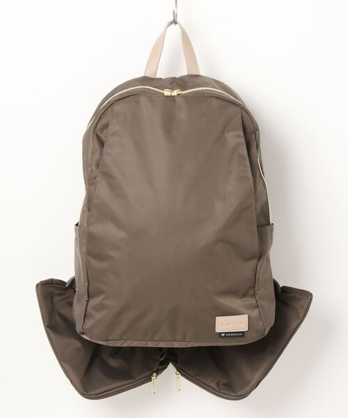 Legato Largo(レガートラルゴ)の「Legato Largo / Lieto ウィングサック (L) / LG-D1292(バックパック/リュック・レディース・ネイビー/グレー/ブラック/ベージュ・ONESIZE)」の1枚目の写真