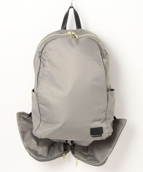 Legato Largo(レガートラルゴ)の「Legato Largo / Lieto ウィングサック (L) / LG-D1292(バックパック/リュック・レディース・ネイビー/グレー/ブラック/ベージュ・ONESIZE)」の4枚目の写真
