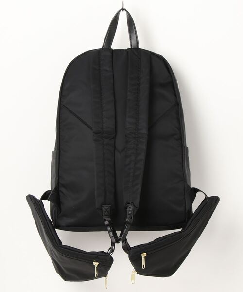 Legato Largo(レガートラルゴ)の「Legato Largo / Lieto ウィングサック (L) / LG-D1292(バックパック/リュック・レディース・ネイビー/グレー/ブラック/ベージュ・ONESIZE)」の5枚目の写真