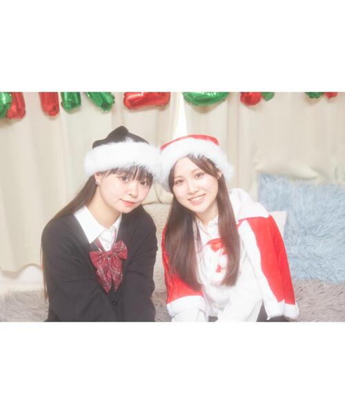 WEGO（ウィゴー）の「WEGO/サンタクロースハット（コスチューム/パーティーグッズ・レディース・ブラック/レッド/ライトピンク/その他1・FREE）」の6枚目の写真