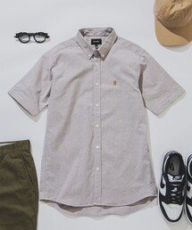 BEAMS | BEAMS / ワンポイント ストレッチ ボタンダウン シャツ 24SS(シャツ/ブラウス)