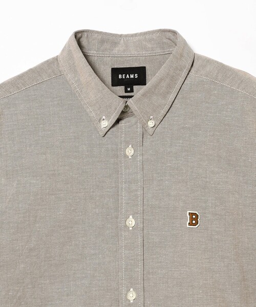 BEAMS（ビームス）の「BEAMS / ワンポイント ストレッチ ボタンダウン シャツ 24SS（シャツ/ブラウス・メンズ・ブラウン/ホワイト/ネイビー・S/XL/L/M）」の15枚目の写真
