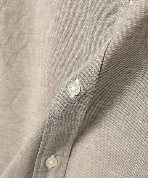BEAMS（ビームス）の「BEAMS / ワンポイント ストレッチ ボタンダウン シャツ 24SS（シャツ/ブラウス・メンズ・ブラウン/ホワイト/ネイビー・S/XL/L/M）」の20枚目の写真