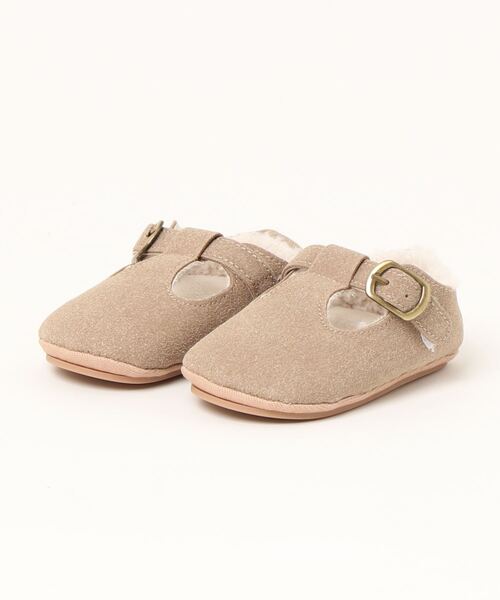 aimoha(アイモハ)の「【aimoha-KIDS-】子供服 コントラストレザーバレリーナシューズ(バレエシューズ・キッズ・チョコ/グリーン/グレー・SMALL/MEDIUM/LARGE)」の15枚目の写真