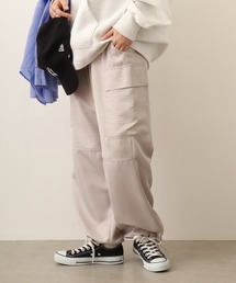 Ree&Mee（リーアンドミー）の「Ree&Mee すそ絞り ビンテージツイル ミリタリー カーゴ パラシュート ジョガー パンツ（カーゴパンツ・レディース）」