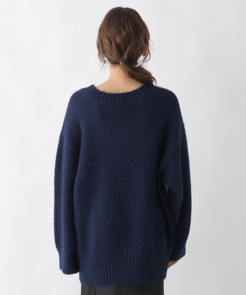 LEPSIM（レプシィム）の「3ゲージブークレロゴプルオーバー　989462（ニット/セーター・レディース・グレー/グリーン/ネイビー・FREE）」の19枚目の写真