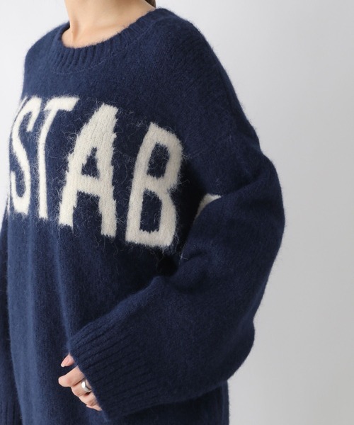 LEPSIM（レプシィム）の「3ゲージブークレロゴプルオーバー　989462（ニット/セーター・レディース・グレー/グリーン/ネイビー・FREE）」の21枚目の写真