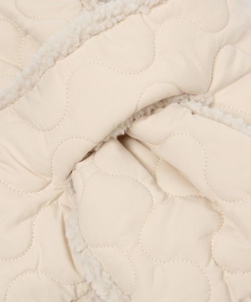 studio CLIP(スタディオクリップ)の「キルトボアマフラー(ストール/ショール・レディース・ブラウン系その他/アイボリー/カーキ・FREE)」の16枚目の写真