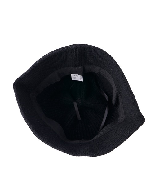 WHO'S WHO gallery（フーズフーギャラリー）の「【KOOKY'N/クーキー】BRONXニットバケハ（ハット・レディース・チャコールグレー/ブラック・FREE）」の11枚目の写真