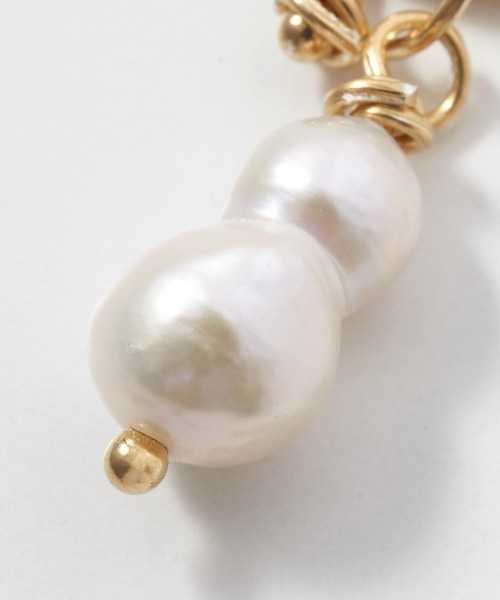 NINFA handmade(ニンファハンドメイド)の「The Duet(ピアス(両耳用)・レディース・ホワイト系・ONE SIZE)」の11枚目の写真