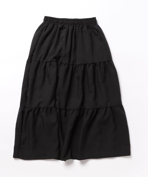 urge:(アージコロン )の「【URGE:】フレア ミモレ丈 ロングスカート(スカート・レディース・ホワイト/ブラック・SMALL/LARGE/X-LARGE/MEDIUM)」の6枚目の写真