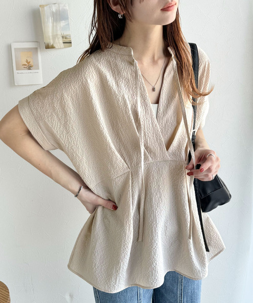 セール中❗ENFOLD　2点セット　長袖シャツ＆半袖ニット セール中❗ENFOLD 2点セット 長袖シャツ＆半袖ニット レディース