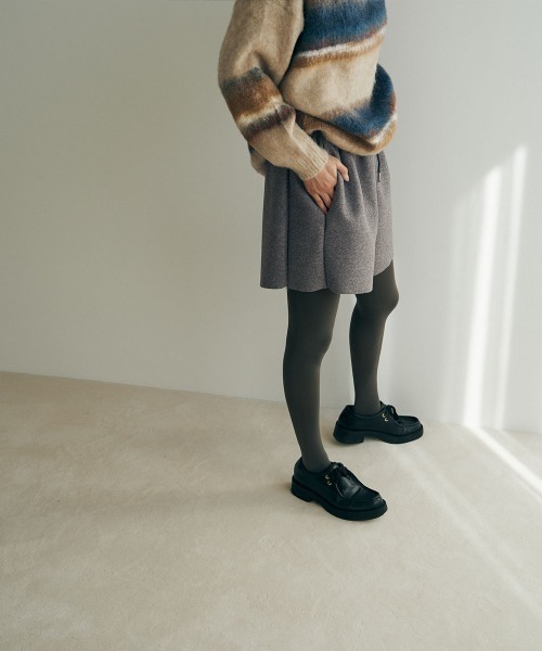 marjour（マージュール）の「WOOL TOUCH SHORT PANTS（その他パンツ・レディース・グレー/カーキブラウン・M）」の5枚目の写真