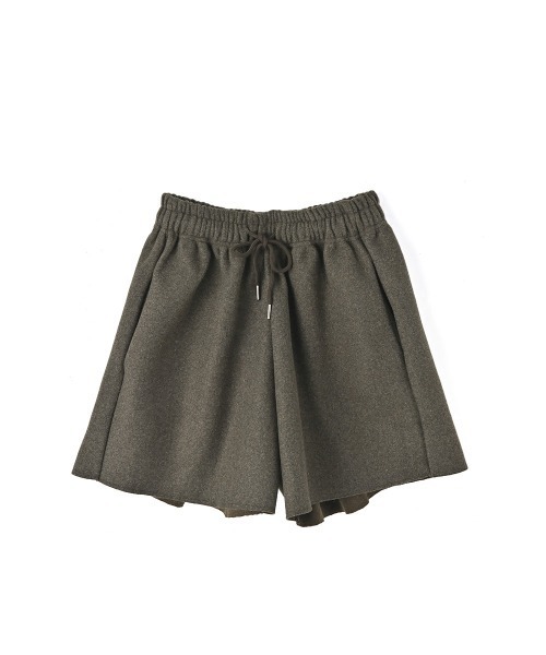 marjour（マージュール）の「WOOL TOUCH SHORT PANTS（その他パンツ・レディース・グレー/カーキブラウン・M）」の12枚目の写真