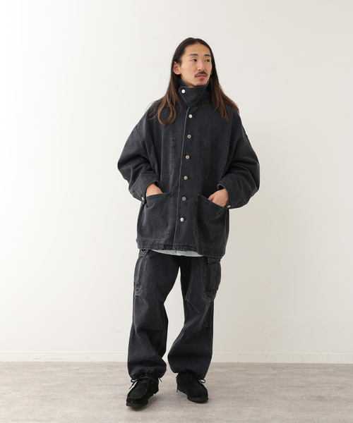 UNFOLLOW(アンフォロー)の「【FOLL / フォル】cocoon denim wardrobe blouson(その他アウター・メンズ・ブラック・FREE)」の14枚目の写真
