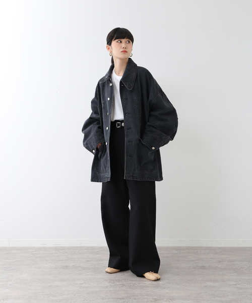 UNFOLLOW(アンフォロー)の「【FOLL / フォル】cocoon denim wardrobe blouson(その他アウター・メンズ・ブラック・FREE)」の17枚目の写真
