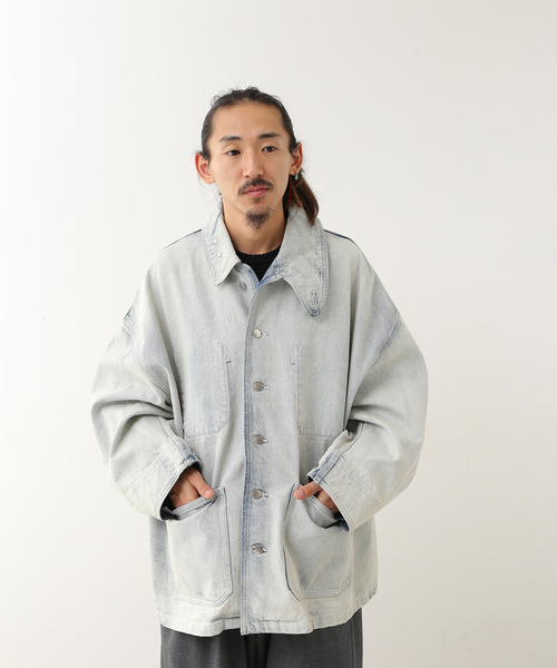 UNFOLLOW(アンフォロー)の「【FOLL / フォル】cocoon denim wardrobe blouson(その他アウター・メンズ・ブラック・FREE)」の18枚目の写真