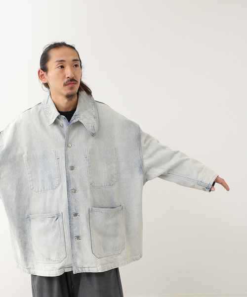 UNFOLLOW(アンフォロー)の「【FOLL / フォル】cocoon denim wardrobe blouson(その他アウター・メンズ・ブラック・FREE)」の7枚目の写真