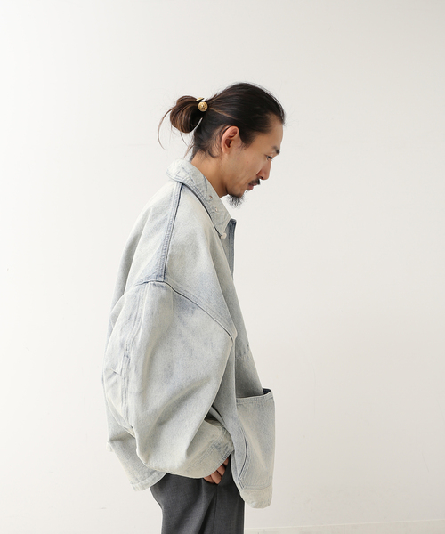 UNFOLLOW(アンフォロー)の「【FOLL / フォル】cocoon denim wardrobe blouson(その他アウター・メンズ・ブラック・FREE)」の8枚目の写真