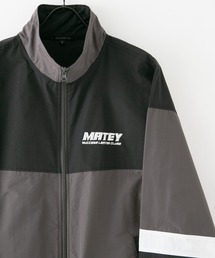 UNIIT（ユニット）の「切替配色ライン シャカシャカナイロンブルゾン メンズ レディース/トラックジャケット/ライトアウター（ナイロンジャケット）」