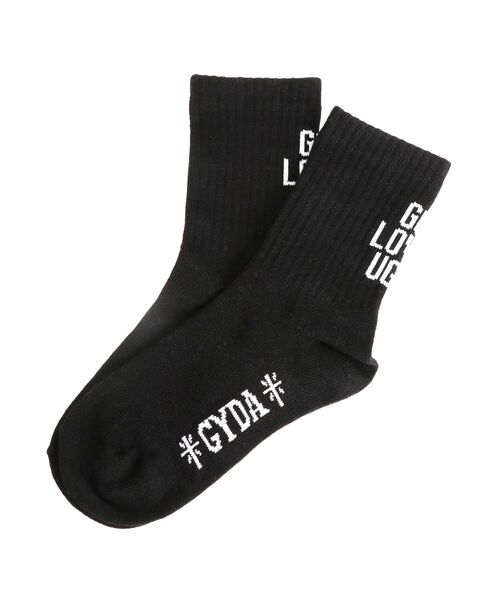 GYDA(ジェイダ)の「GOD LOVES UGLYソックス(ソックス/靴下・レディース・ブラック/オフホワイト・FREE)」の11枚目の写真