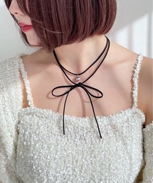 Heather | ハートチャームネックレス　105344(ネックレス)