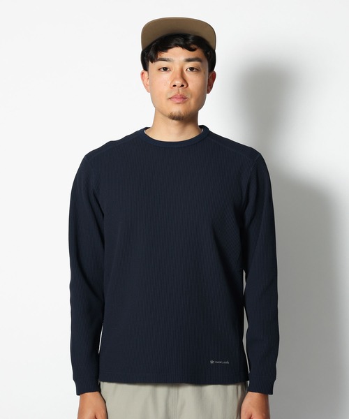 ジャーナルスタンダード（JOURNAL STANDARD）/ PEAK / スノーピーク Dry Waffle Long Sleeve T−Shirt Snow Peak（スノーピーク）の「Dry Waffle Long Sleeve T-Shirt（T